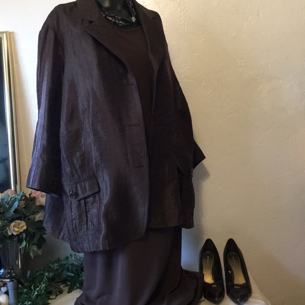 Talbots Brown Maxi Dress - Picture 5 of 8